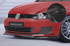 VW Golf 7 12-17 Накладка на передний бампер глянцевая