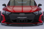 Audi e-tron GT 20- Накладка на передний бампер  Carbon look матовая