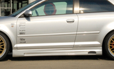 Audi A3 8P 03-12 3Дв Накладки на пороги