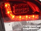 VW Golf 6 Фонари светодиодные, красно-белые