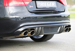 Audi A5/S5 B8/B81 07-11 S-Line Sportback Накладка на задний бампер/диффузор Carbon Look