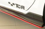 VW Golf 7 GTI-TCR: 19-20 Накладки под штатные пороги